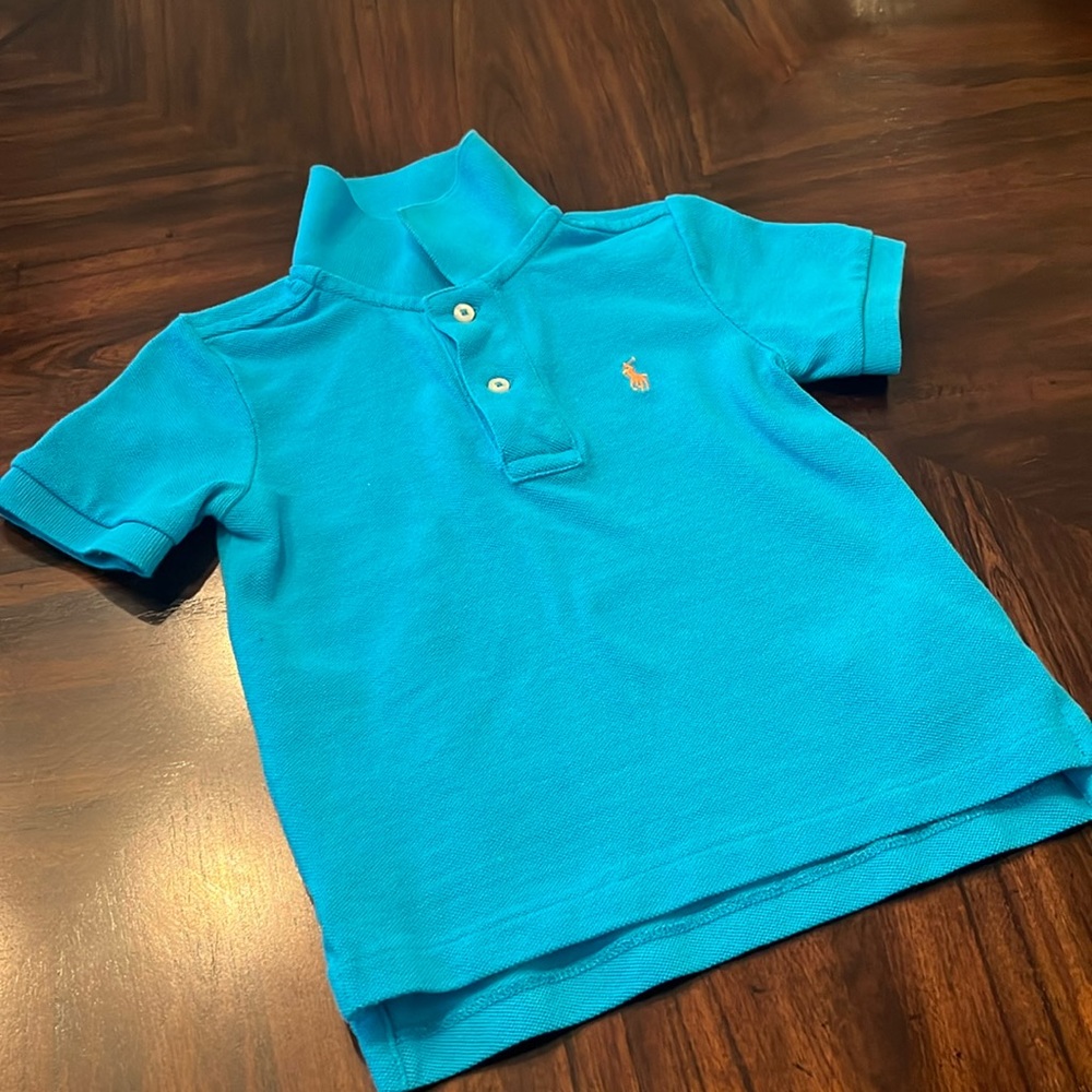 24 mos blue Polo